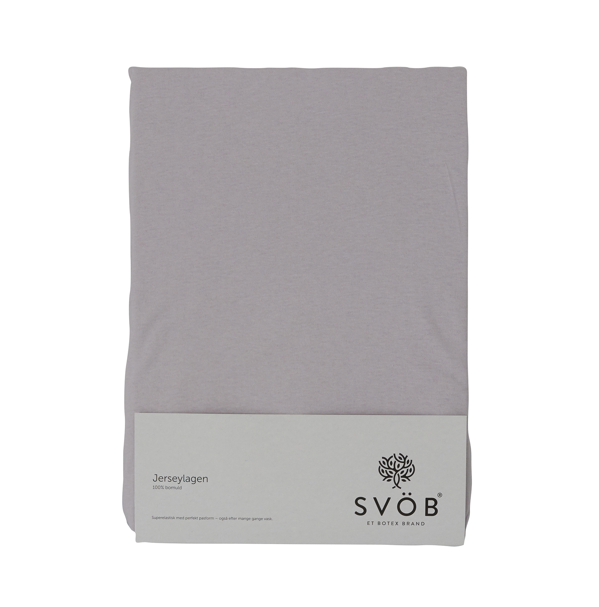 SVÖB Jerseylagen 160x200x35 cm, Lysegrå