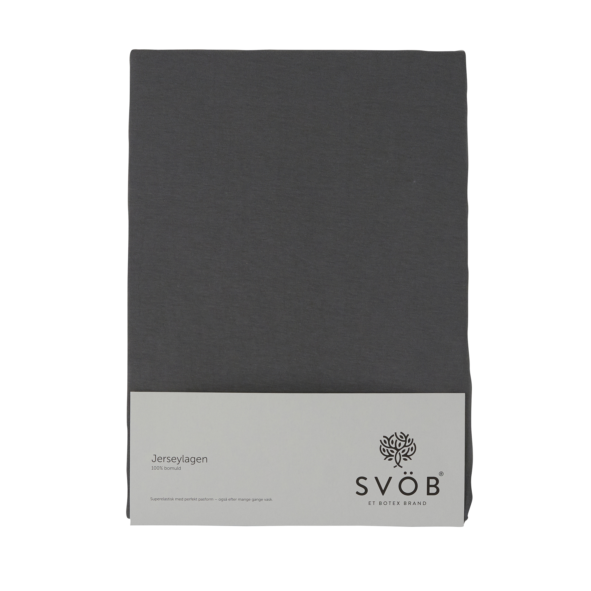 SVÖB Jerseylagen 160x200x35 cm, Mørkegrå
