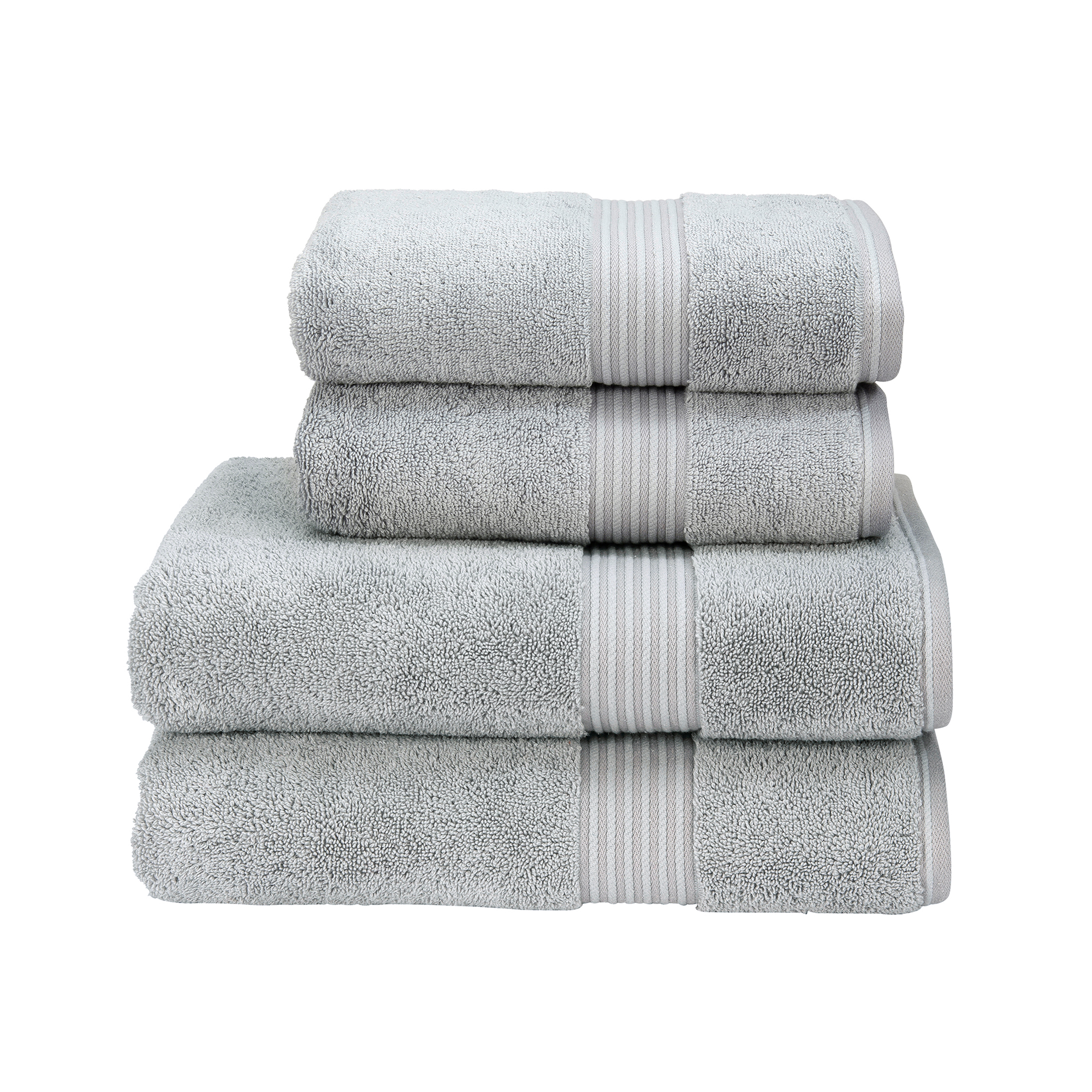 Christy Badehåndklæde Supreme 75X137 cm, Silver