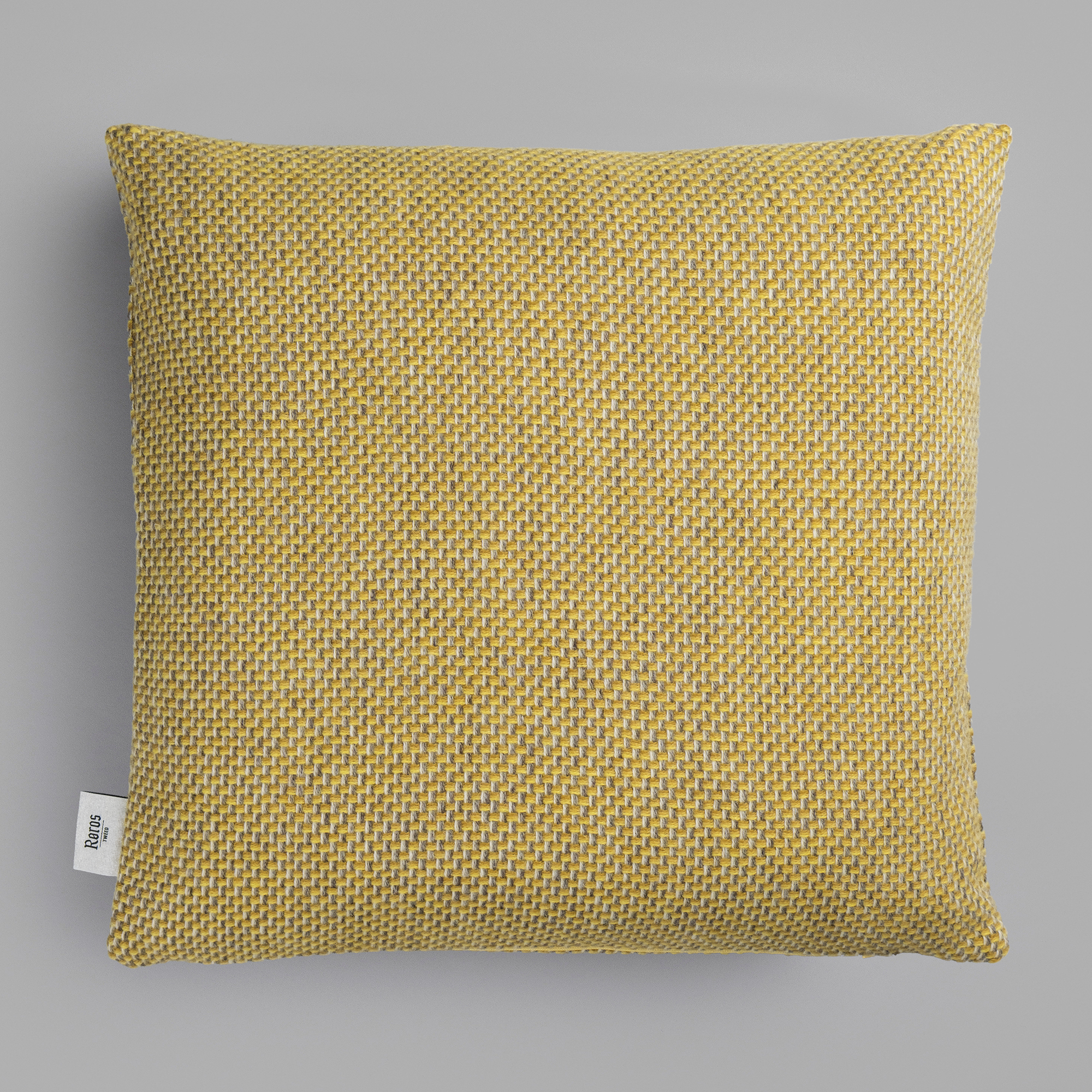 Røros Tweed Sofapude Una 50x50 cm, Ochre