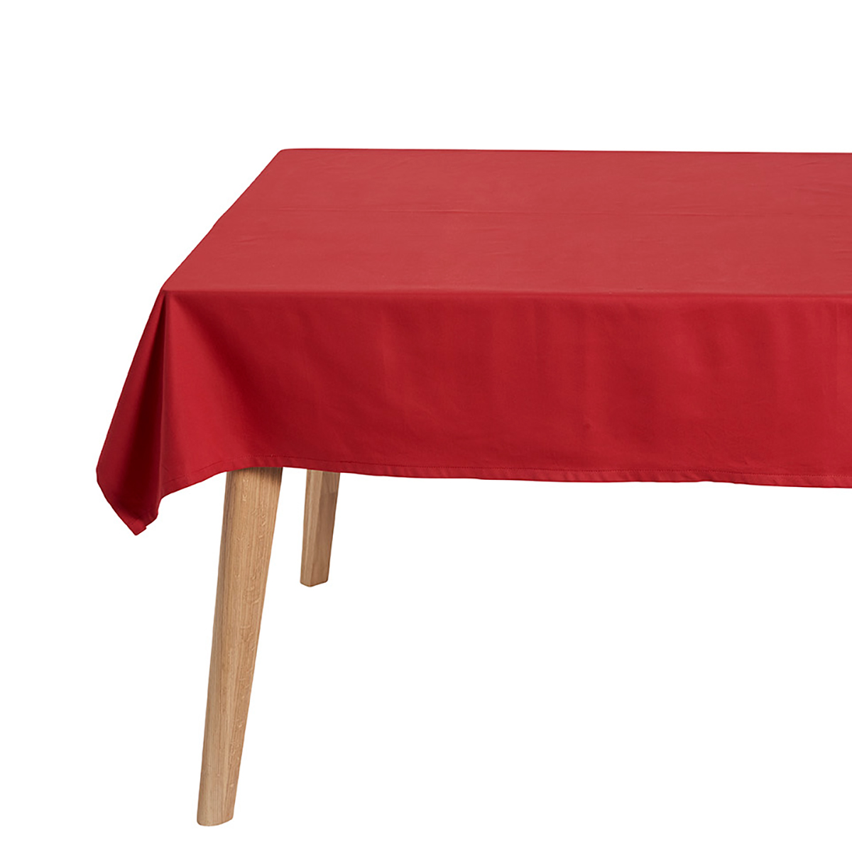 Maaho Damaskdug Reddi 140x220 cm, Rød