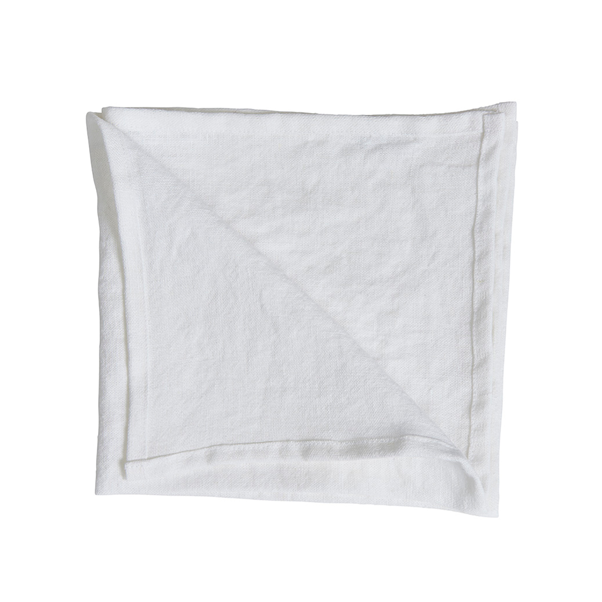 Maaho Stofservietter Klaki 45x45 cm, Hvid, 4 s