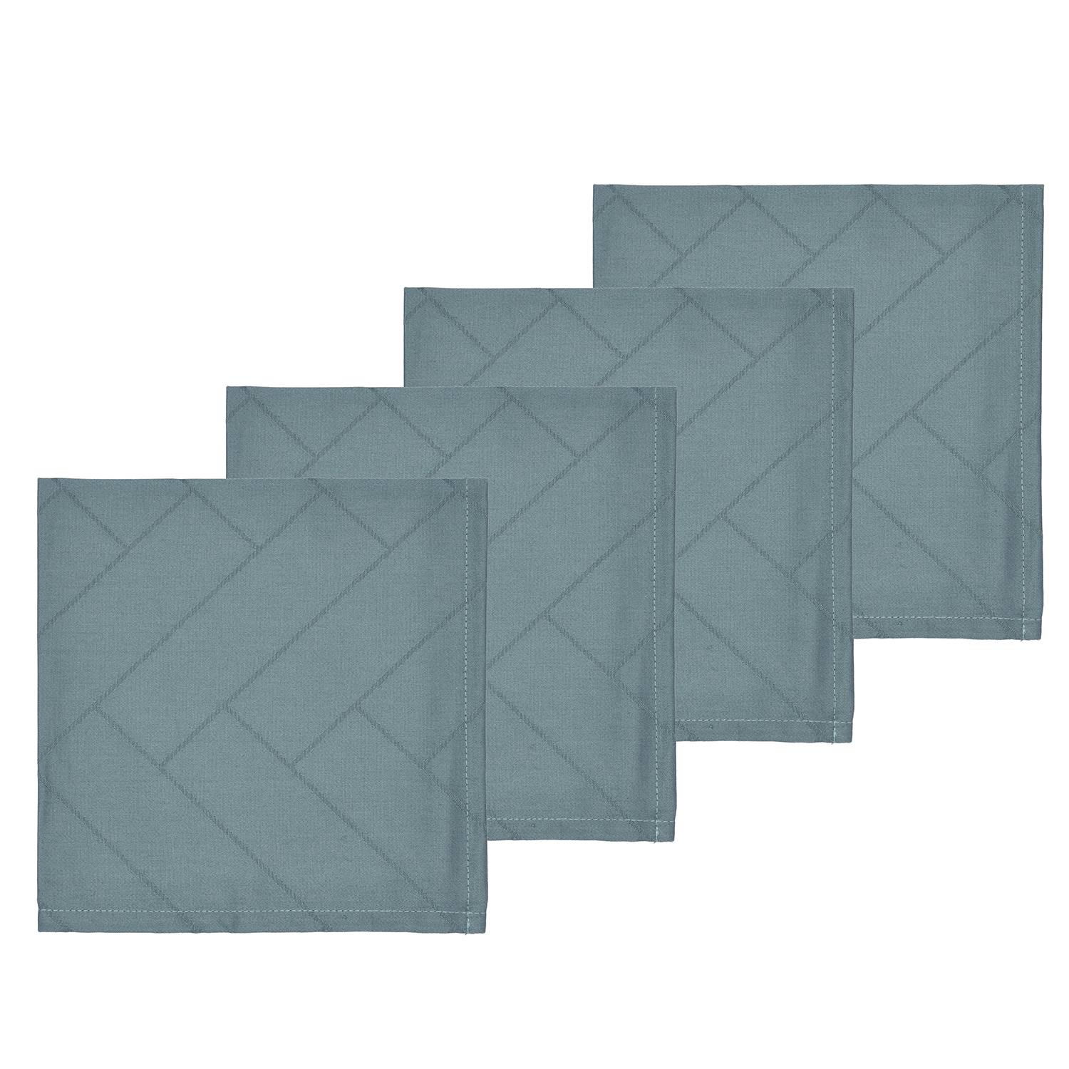 Södahl Stofserviet Damask Tiles, AtlanticMål: 45x45 cm