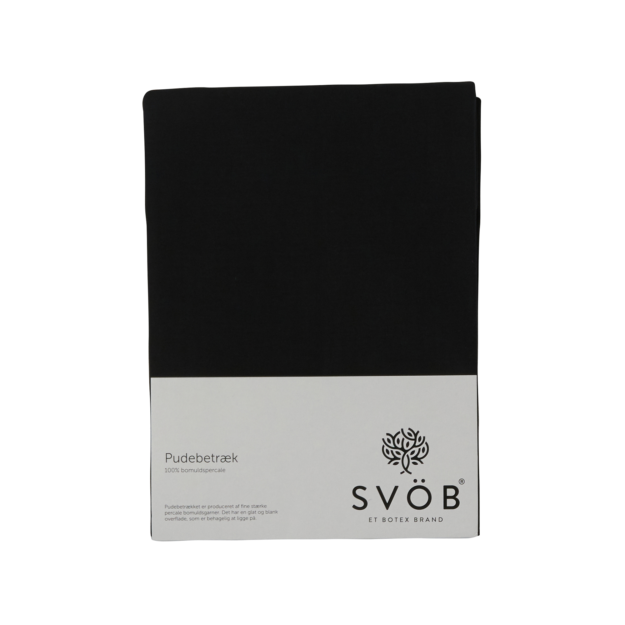 SVÖB Pudebetræk 60x63 cm, Black
