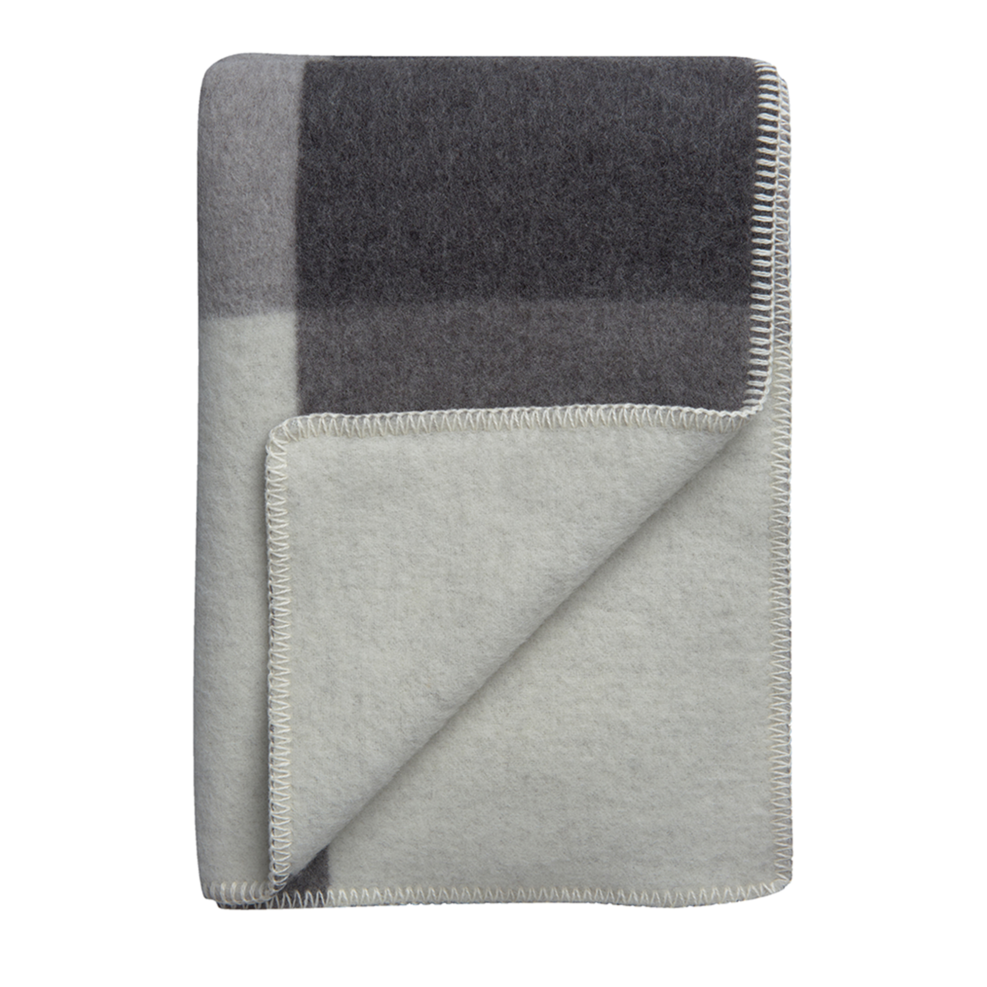 Røros Tweed Uldplaid Syndin 135x200 cm, Slate