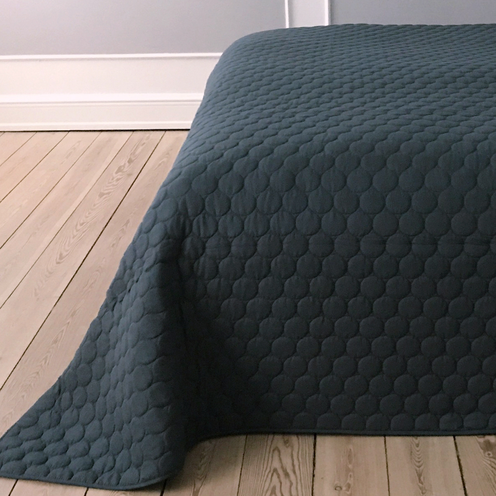 Pagunette Sengetæppe Pantomime 260x260 cm, Petrole