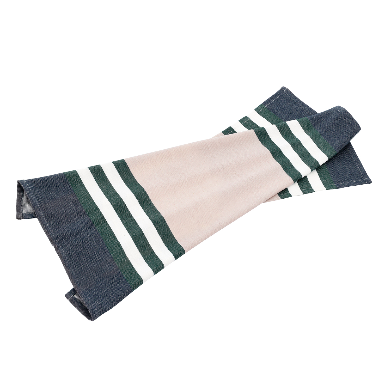 Bastian Viskestykke Karla 50x70 cm, Blå/Grøn/Ro