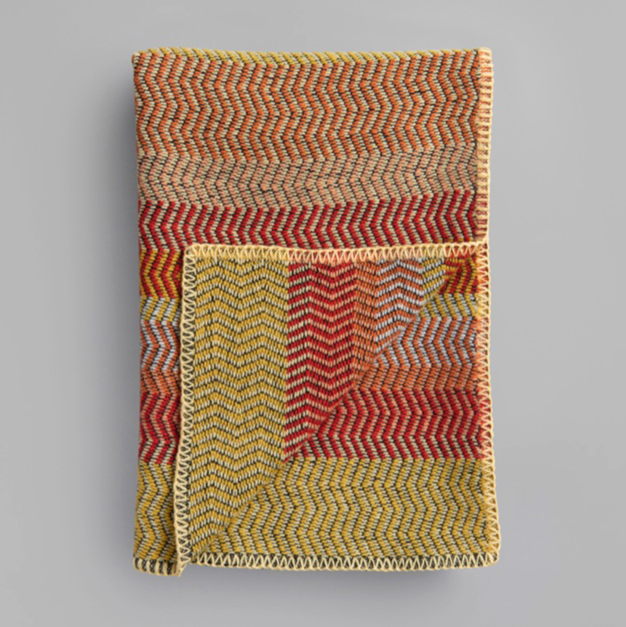 Røros Tweed Uldplaid Fri 150x210 cm, Summer Red