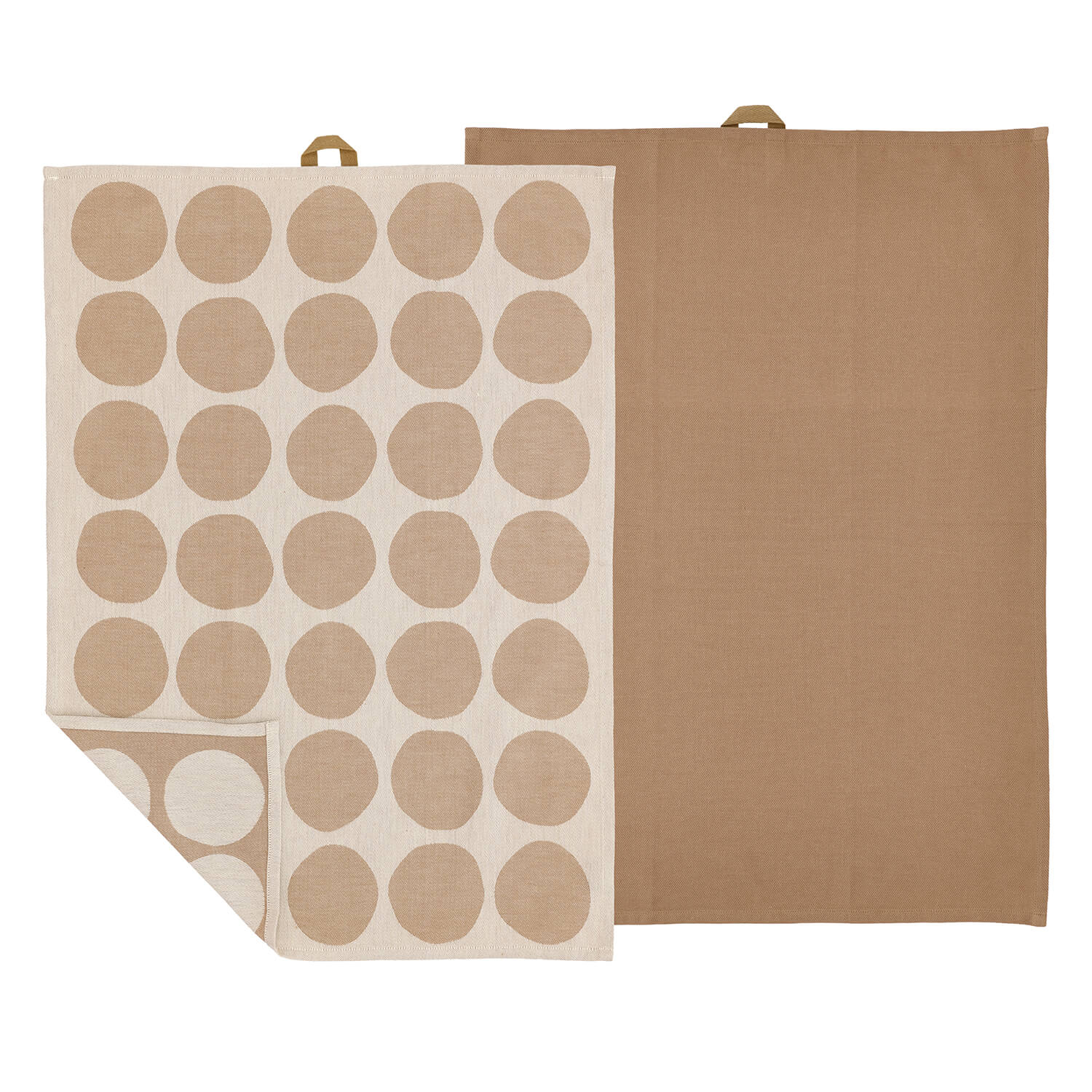 Södahl Viskestykker Bubbles 50x70cm, Warm Taupe