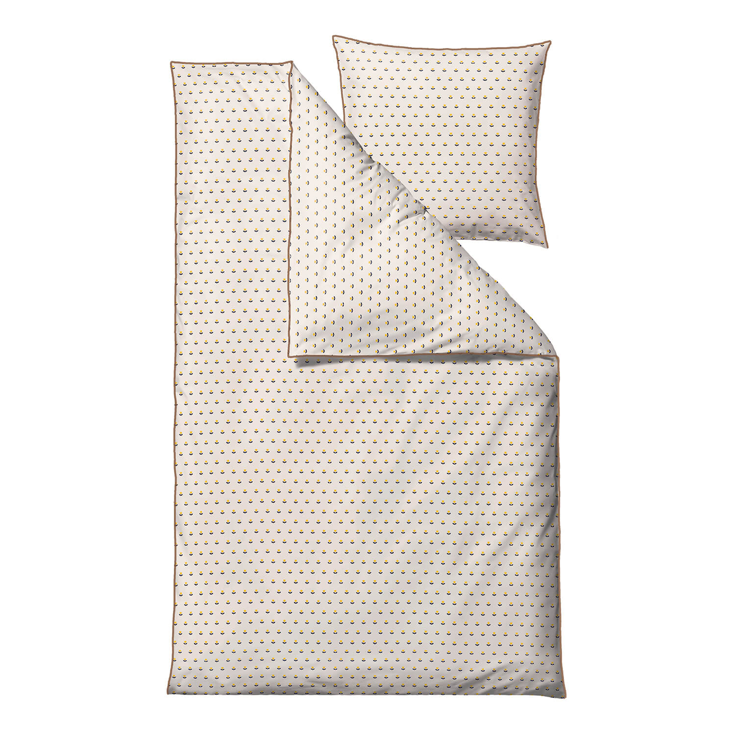 Södahl Sengesæt Tulip 140x200 cm, Yellow