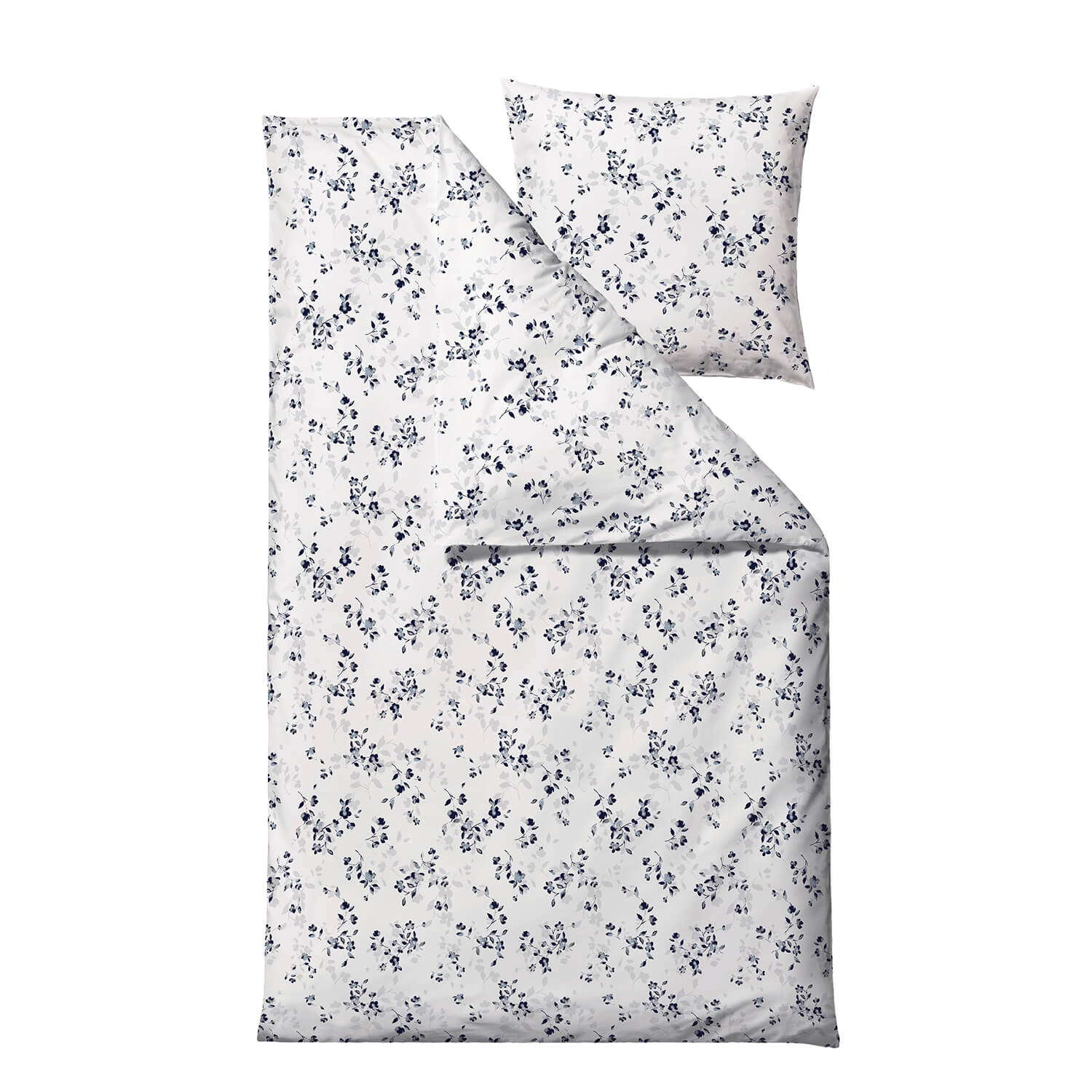 Södahl Sengesæt Cherry Blossom 140x200 cm, Grey