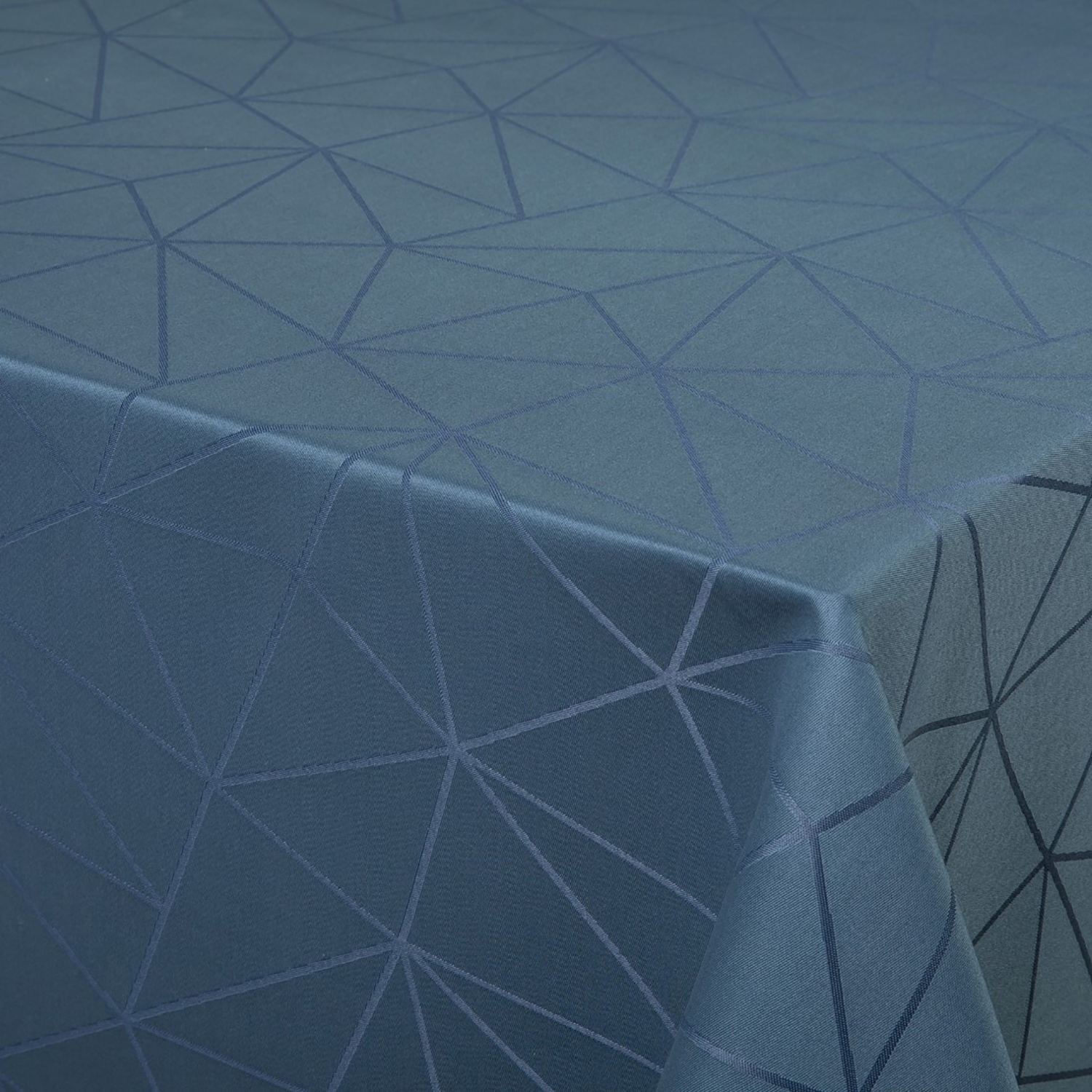 Engholm Damaskdug Tilde 140x270 cm, Blå