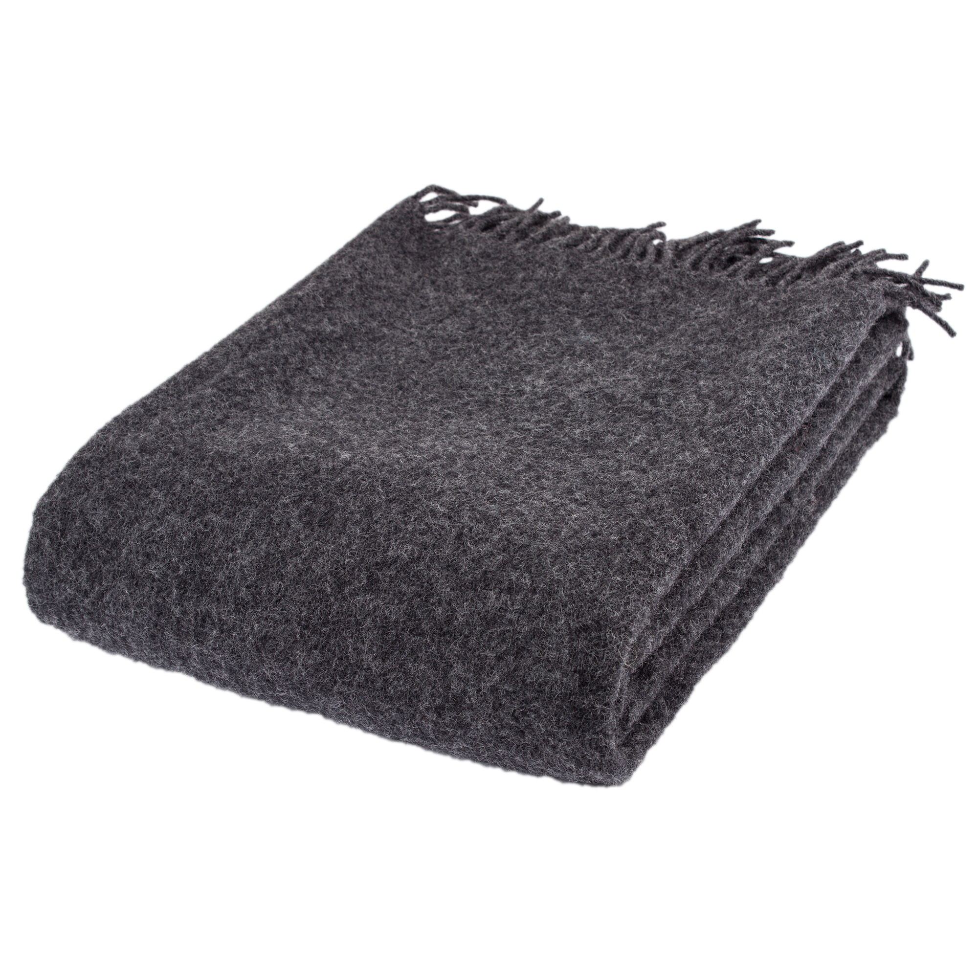 Arctic Uldplaid Melange 130x200 cm, Dark Grey