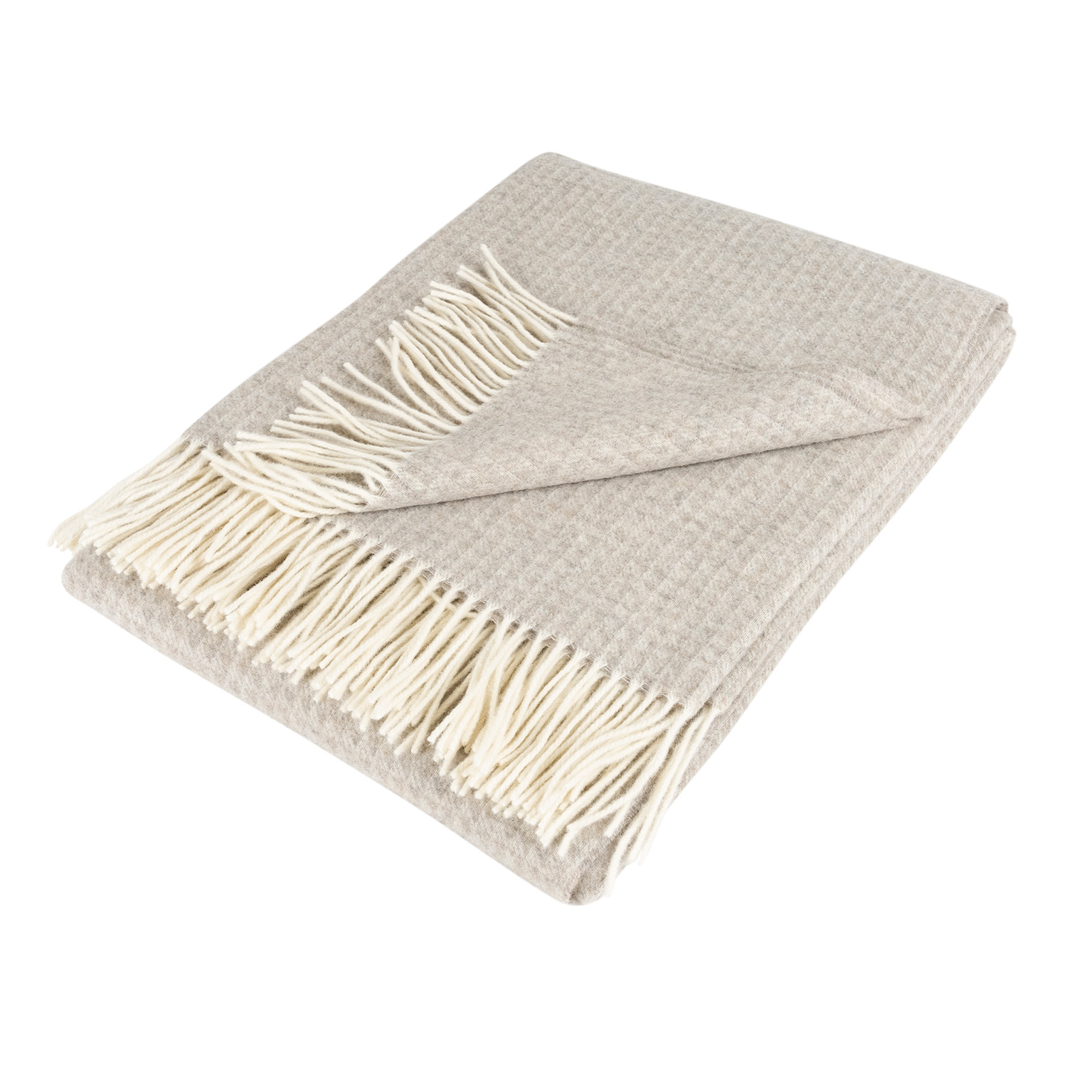 Arctic Uldplaid Sara 130x190 cm, Grå