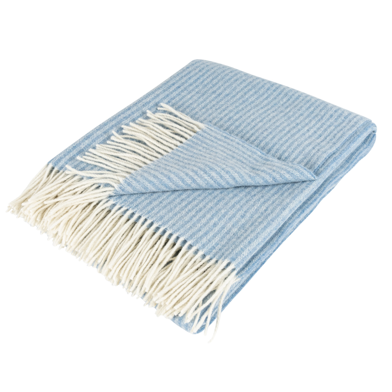 Arctic Uldplaid Bella 130x190 cm, Blå