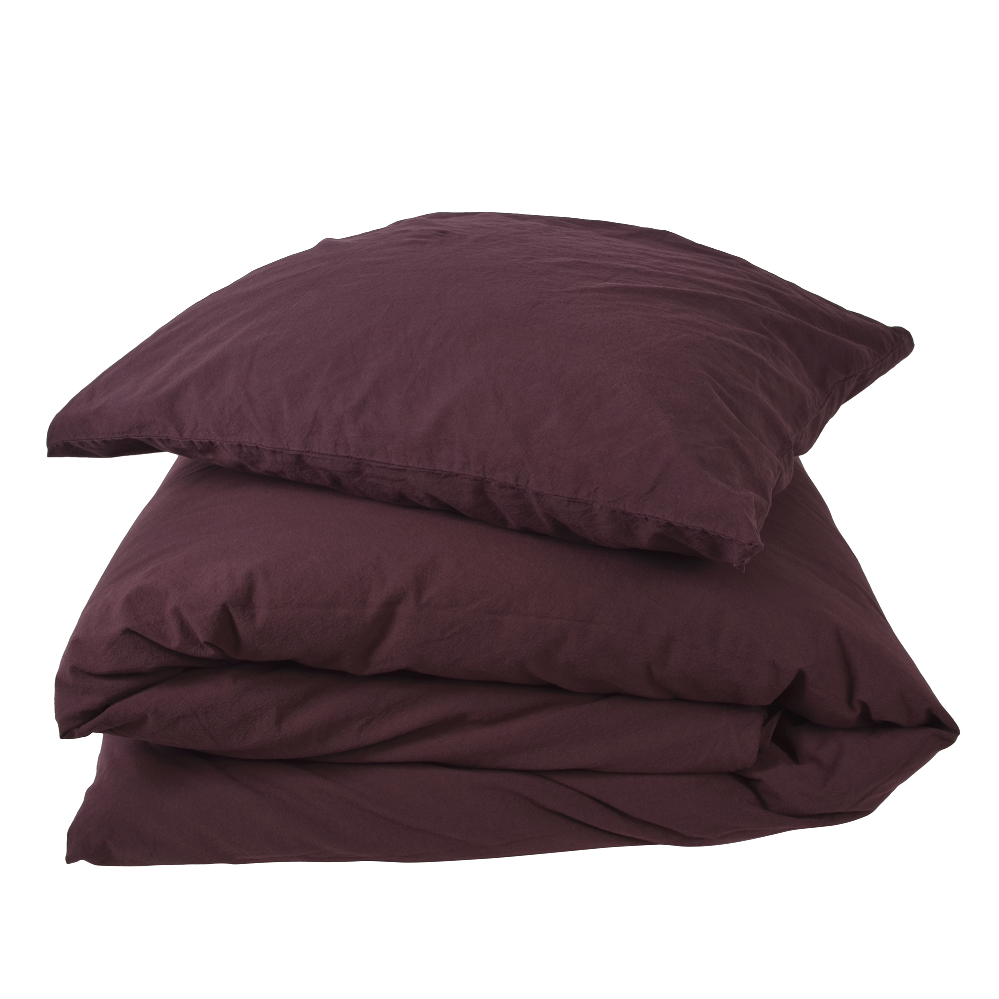 Compliments Sengesæt Stone 140x220 cm, Bordeaux