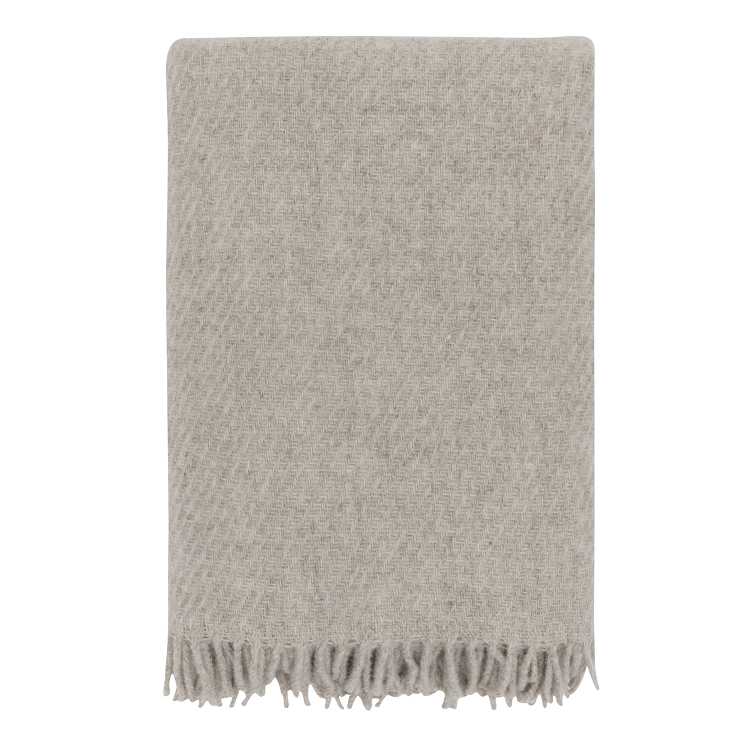 Høie Plaid Falketind 120x180 cm, Naturlig Bei