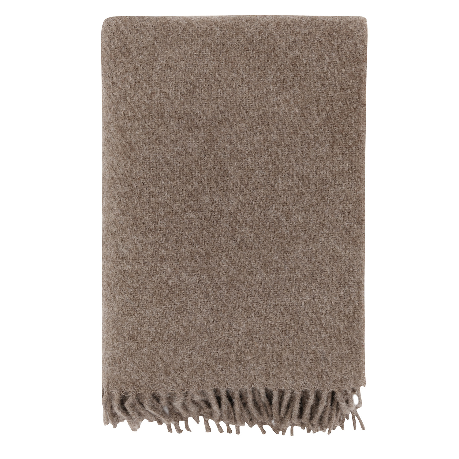 Høie Plaid Falketind 120x180 cm, Brun