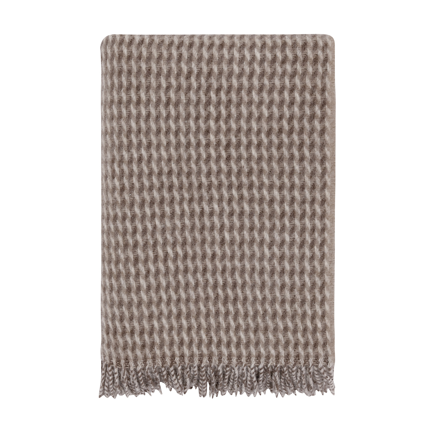 Høie Plaid Teide 120x180 cm, Blød Brun