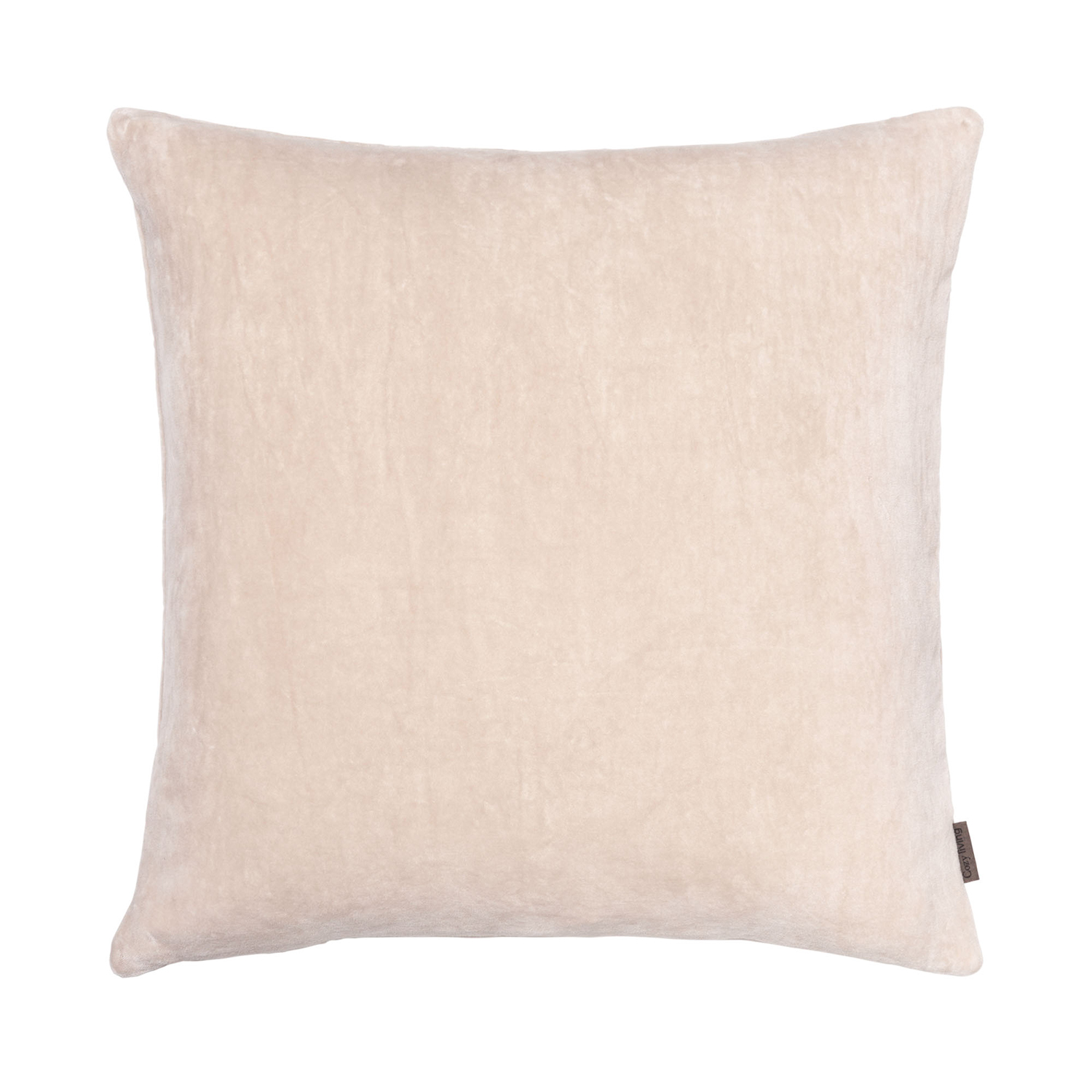 Cozy Living Betræk til Sofapude Velvet 50x50 cm, Ros