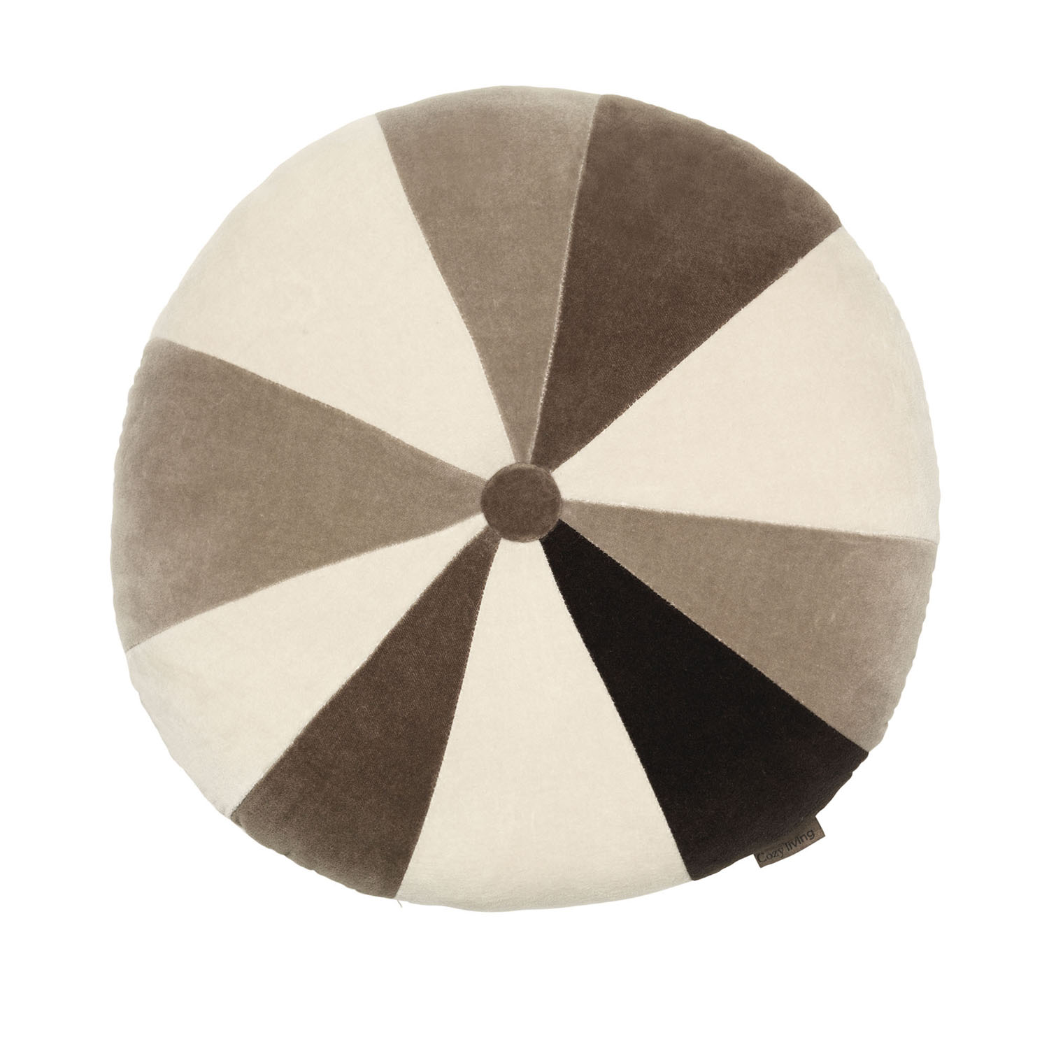 Cozy Living Sofapude Rosie Ø40 cm, Cream/Alpaca