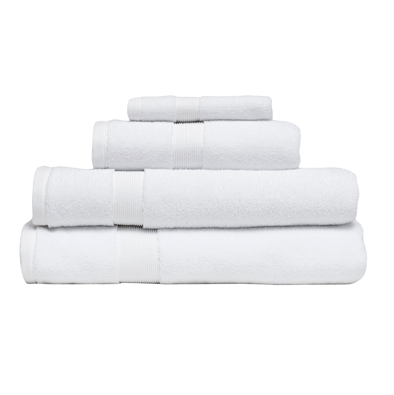Høie Badehåndklæde SPA 70x140 cm, Hvid