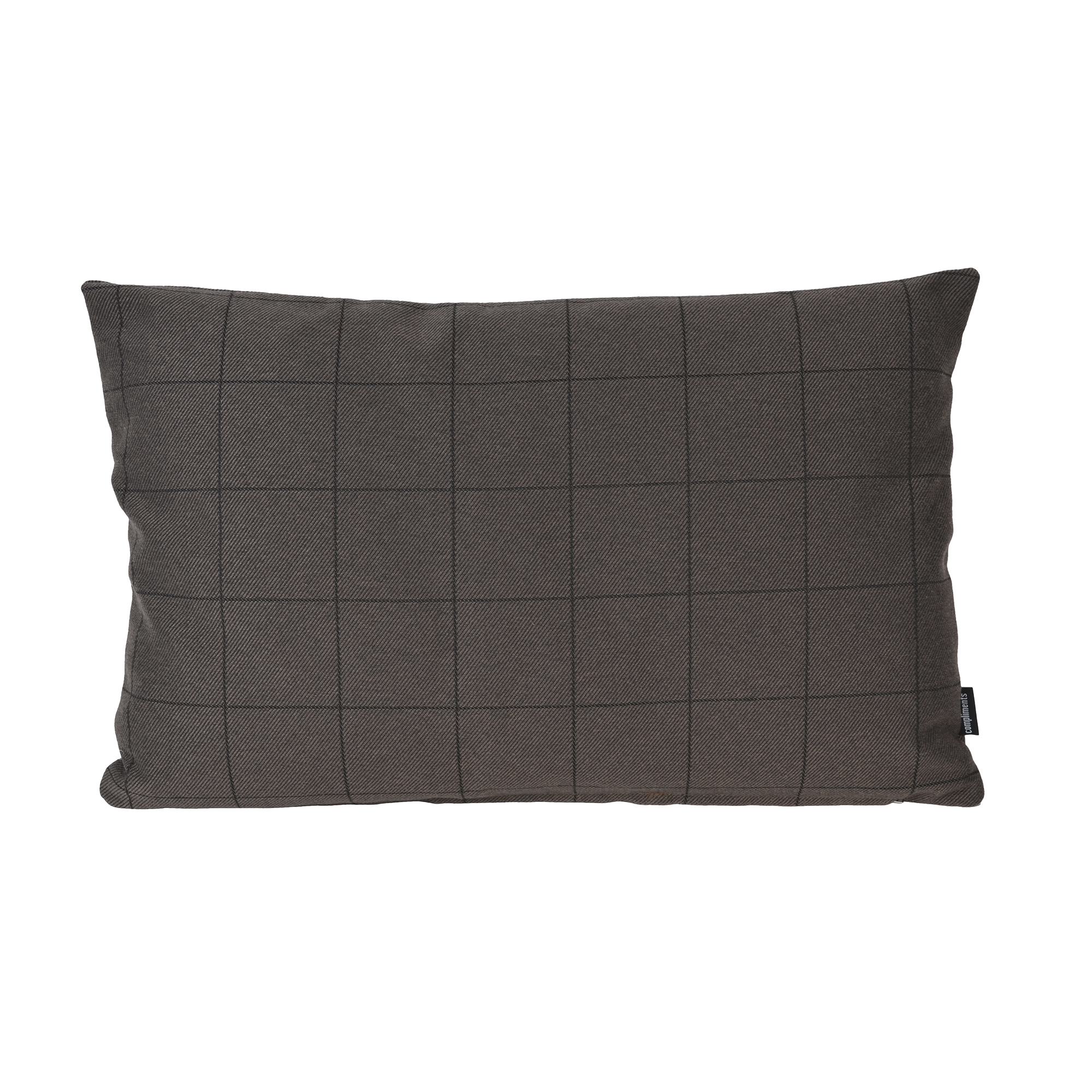 Compliments Betræk til Sofapude Check 40x60 cm, Brun