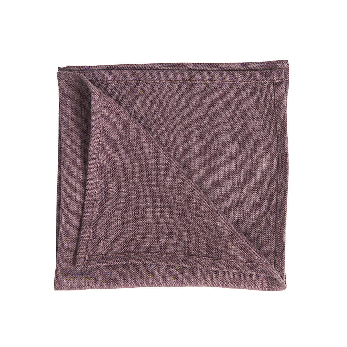 Maaho Stofserviet Rimnir, 1 stk. Mål: 45x45 cm, Farve: Blomme