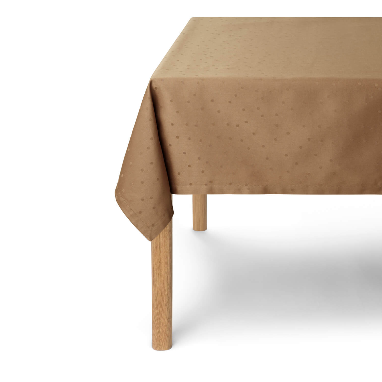 Compliments Damaskdug Confetti Ø200 cm, Walnut