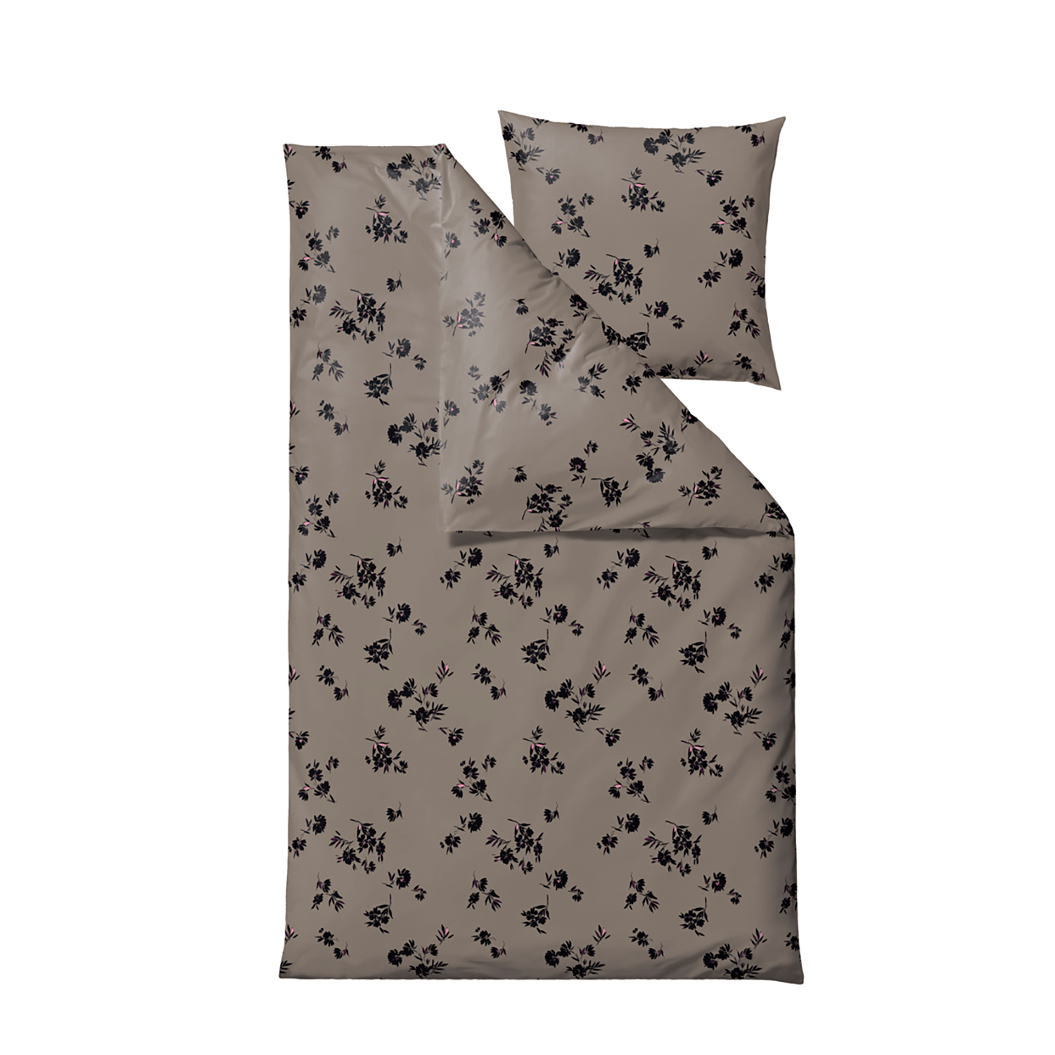 Södahl Sengesæt Silhouette 140x200 cm, Taupe