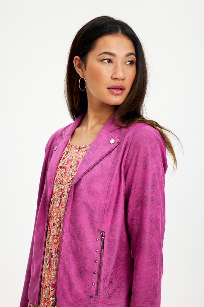 Jakke kort - Mapelina - Pink - IN FRONT