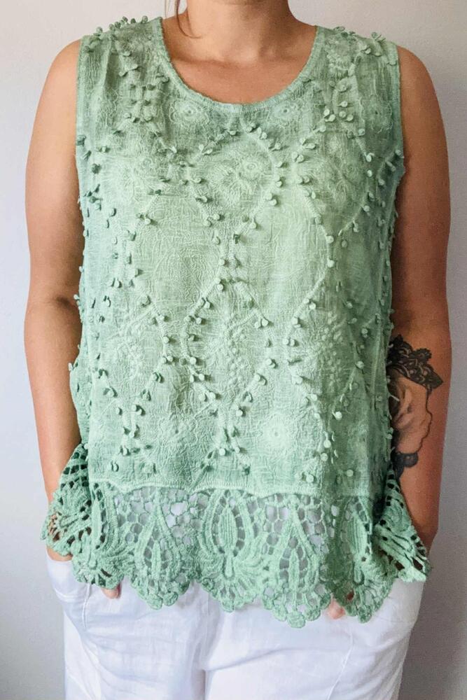 Top - Bomber - Jade - M.X.O