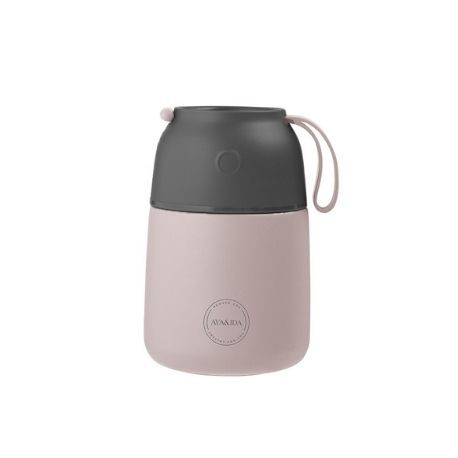 Aya&ida, Food'ie Lunch Box, 500 Ml, Soft Rose