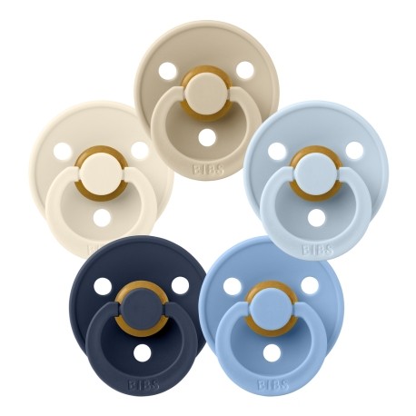 Bibs Colour, Str. 2 (6+ Mdr.), Rund - Latex