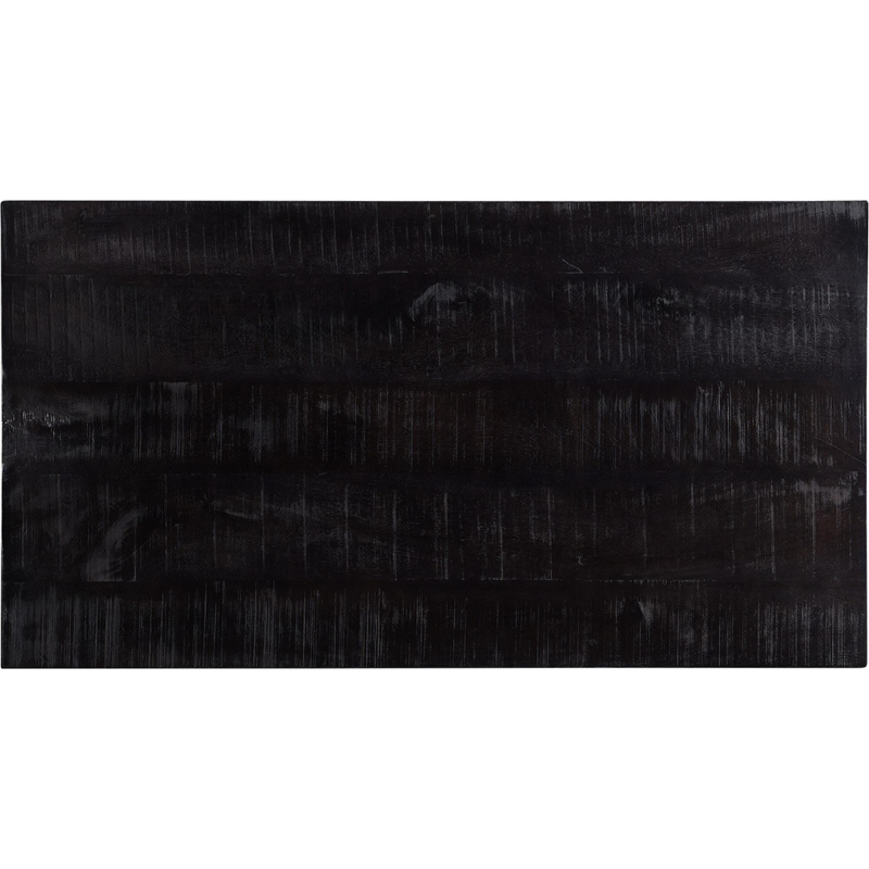 Clint bordplade i sortmalet mangotræ - L