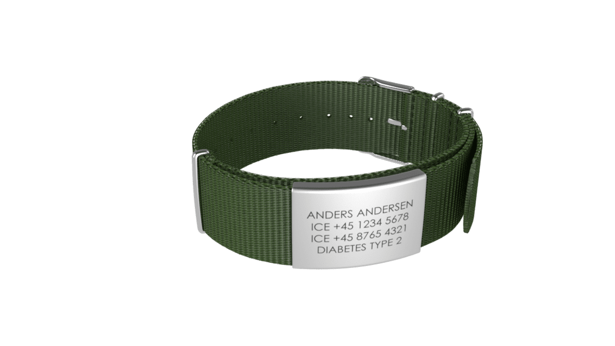 DJUVA Hit komplet armbånd - Gråt skilt