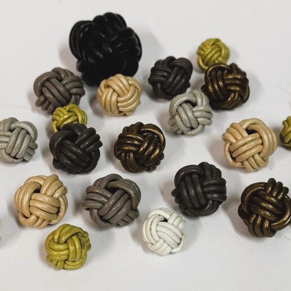 LÆDERKNUDE | 20 MM | FLERE FARVER