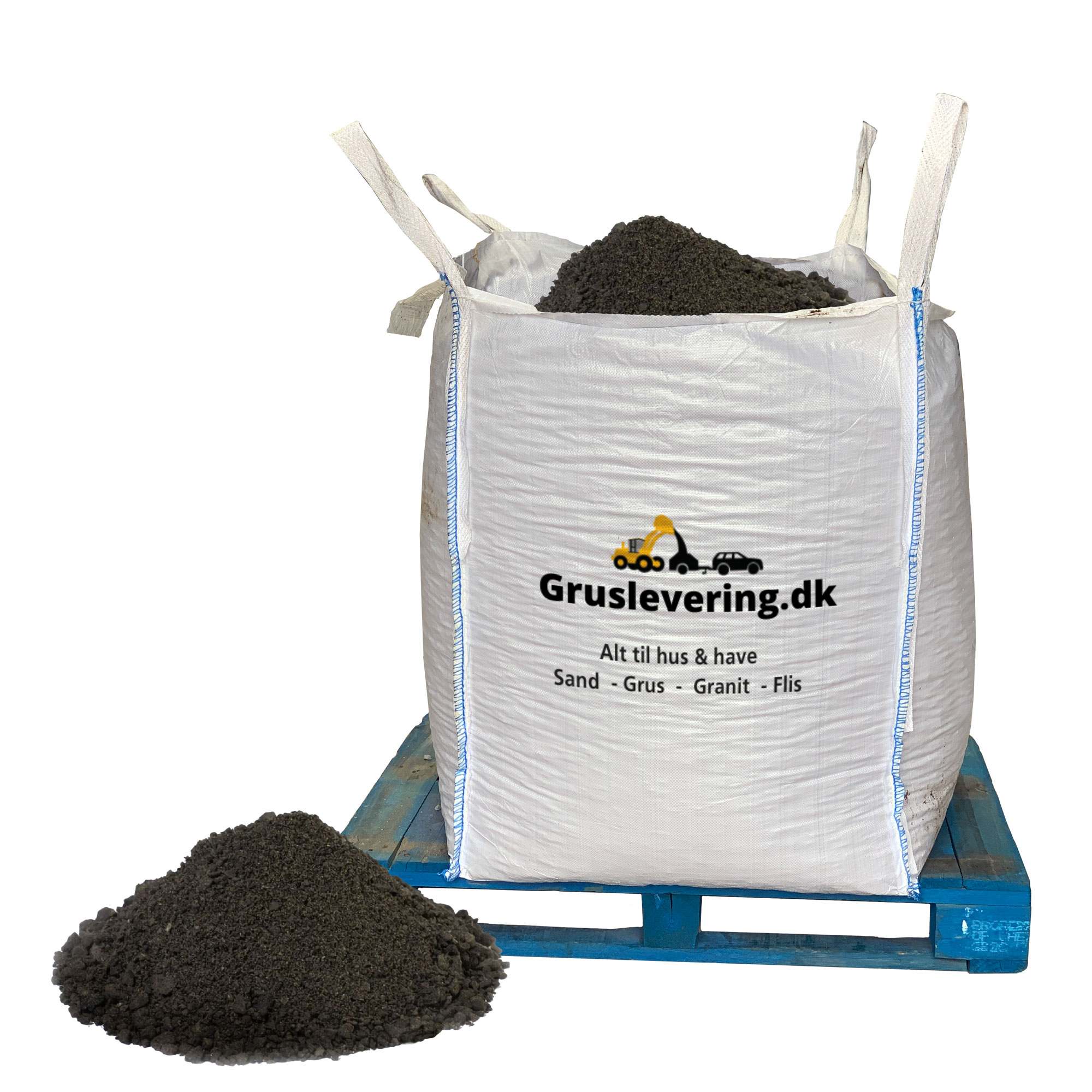 Knust asfalt 0 - 20 mm. - Frit leveret i hele DK