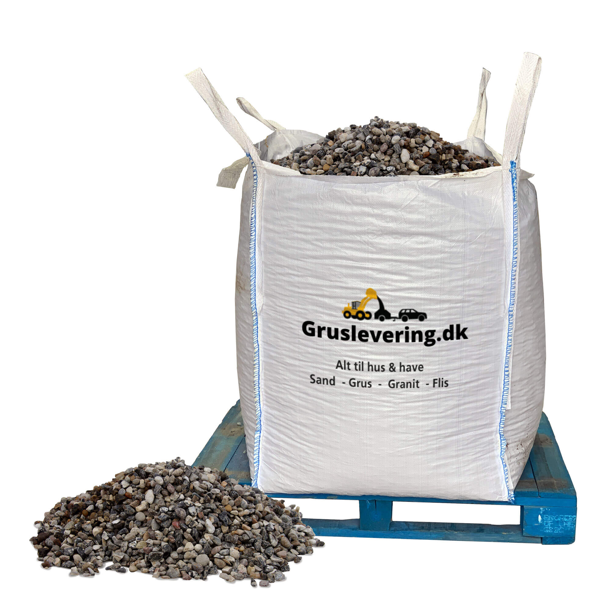 Blandede perlesten 8-16 mm