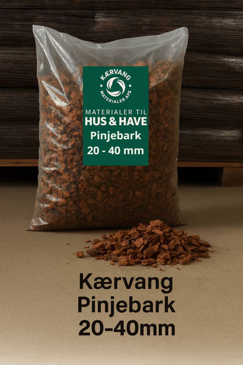 Kærvang Pinjebark 20-40mm i 50L poser.