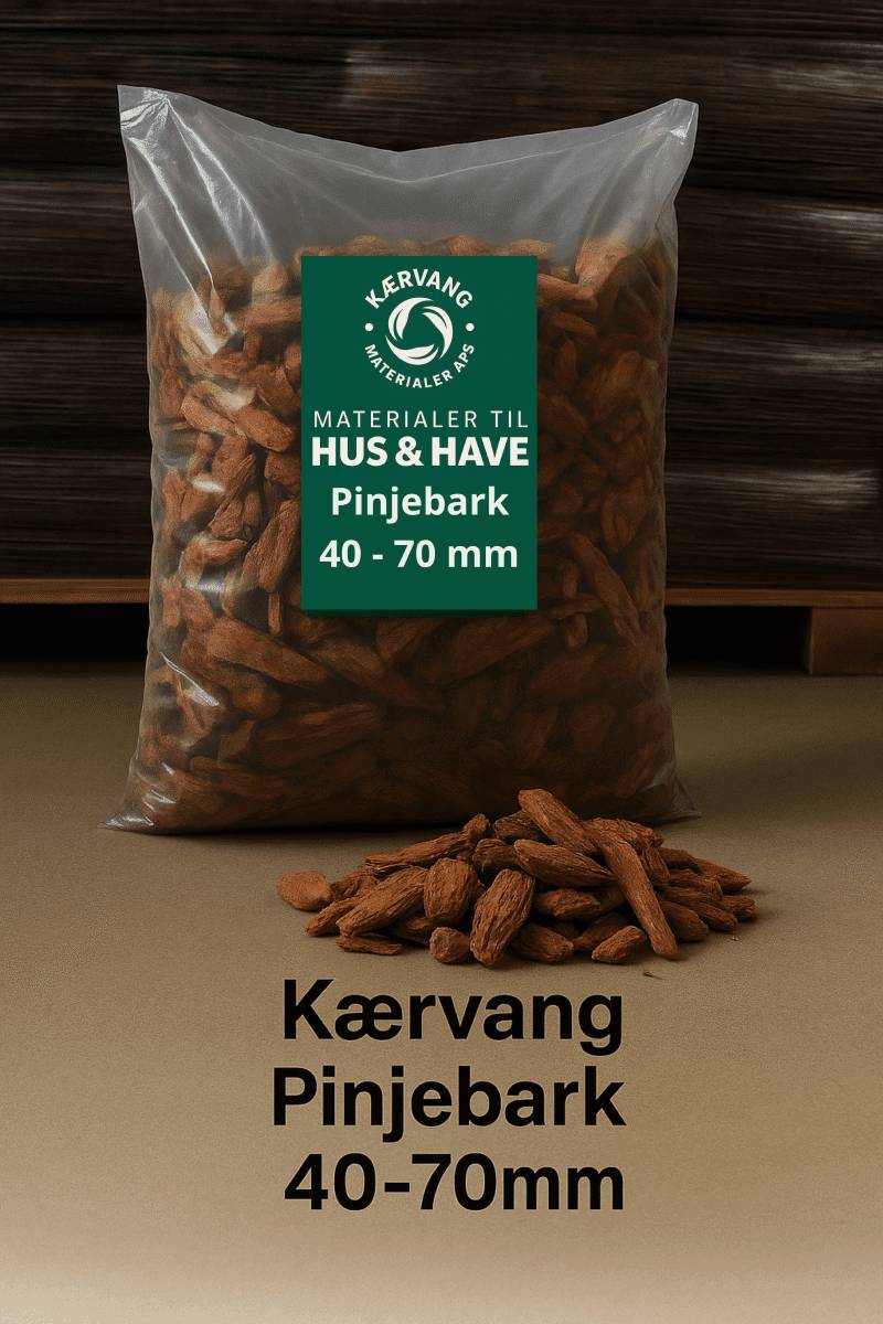 Kærvang Pinjebark 40-70mm i 50L poser.