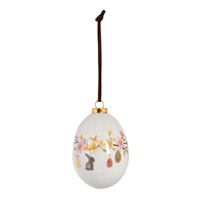 Det Gamle Apotek Påskeæg Easter Blossom - hvid