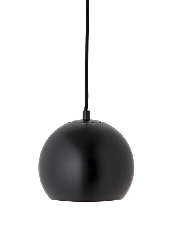 Frandsen Ball Pendel - Mat sort Ø18