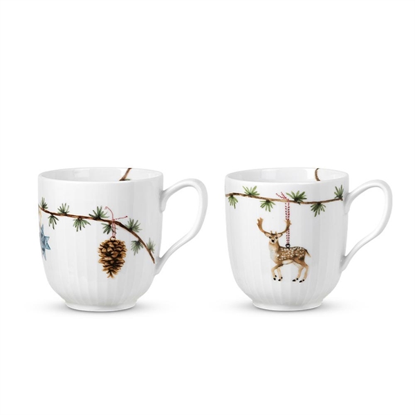 Kähler Hammershøi Christmas Krus 2020 + 2021 sampak