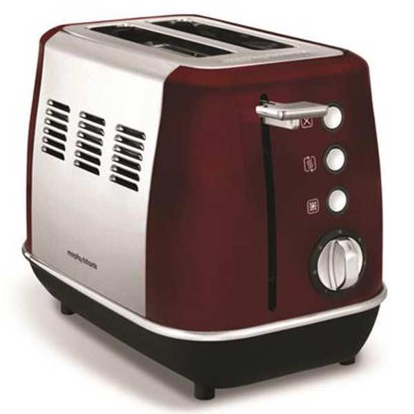 Morphy Richards Evoke Toaster Rød