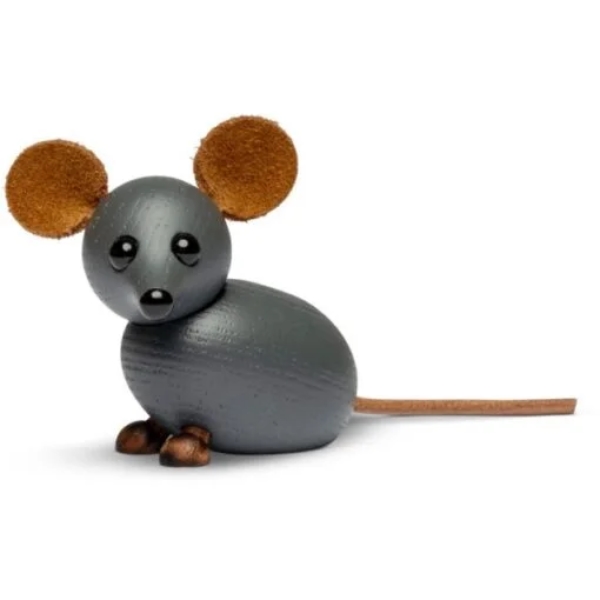 Spring Copenhagen Husmusen - Grå - 4,5 cm