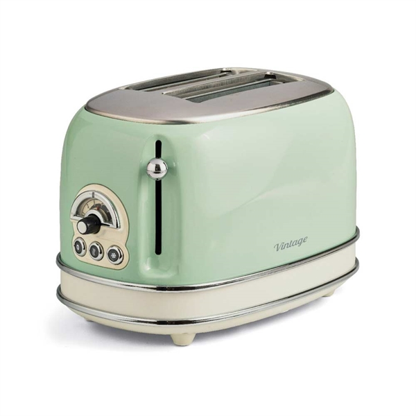 Ariete Brødrister Vintage Grøn - 2 skiver