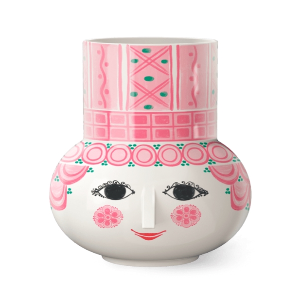 Bjørn Wiinblad Olga Vase H15 cm Pink