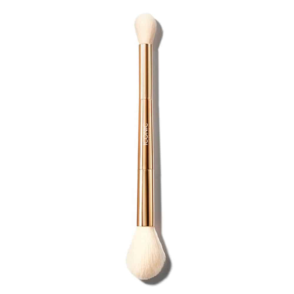 Iconic London Highlight & Blush Duo Brush