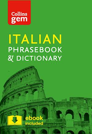 'Collins Italian Phrasebook and Dictionary Gem Edition' - Collins Dictionaries - Bog